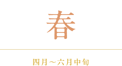 春 四月〜六月中旬